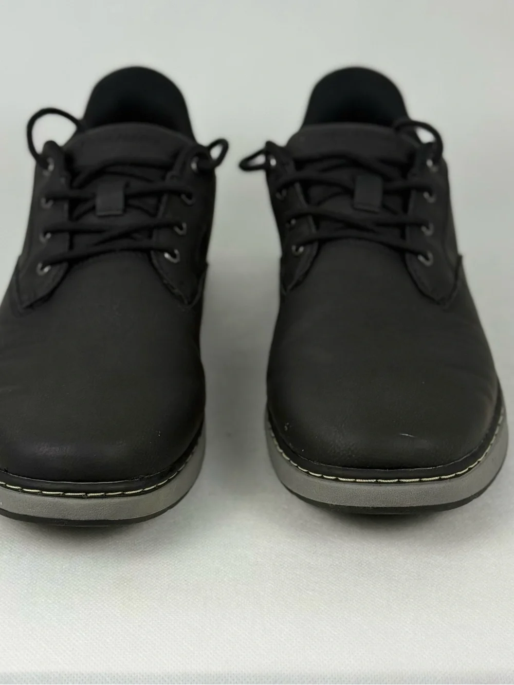 SKECHERS Hands Free Swift Fit Shoes Mens Size 10 Black Lace Up Casual 1961245
